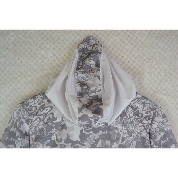 Huk Icon x Tide Change Women's Small Gray Hoodie Shirt - Picture 13 of 13